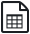 Icona del foglio di calcolo Office